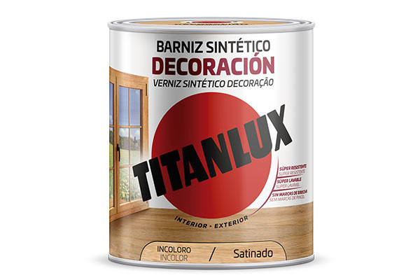 TITANLUX BARNIZ SINTETICO DECORACION SATINADO 750 ML