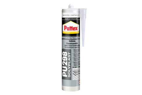PU 298 CONSTRUCCION CARTUCHO 300 ML MARRON