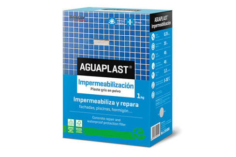 AGUAPLAST 70043-001 IMPERMEABILIZACION PISCINAS POLVO 1 KG.