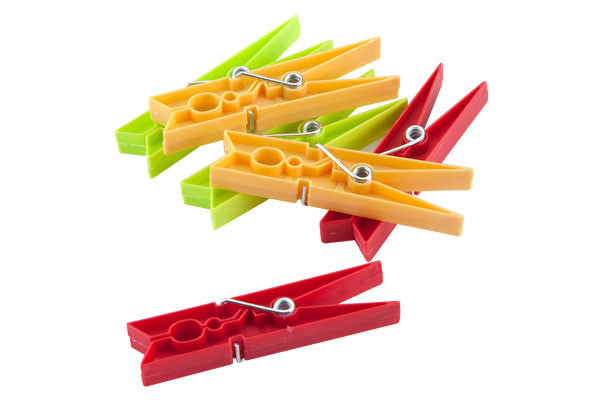 PINZAS ROPA PLASTICO ( PAQ.24 )  405115
