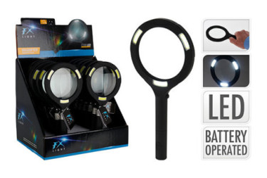 LUPA CON LUZ COB CY8901230