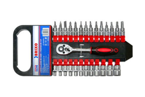 JGO. PUNTAS Y VASOS CARRACA 27 PCS. BRIXO 28 PZAS  800072