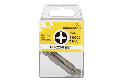PUNTA LARGA PHILLIPS (5 UN.) BIANDITZ 1X50