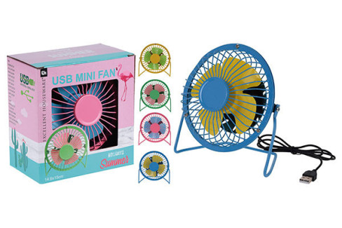 VENTILADOR USB METAL 170