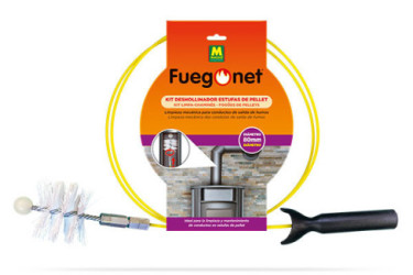 KIT DESHOLLINADOR ESTUFAS DE PELLET 80 MM 231544 MASSO