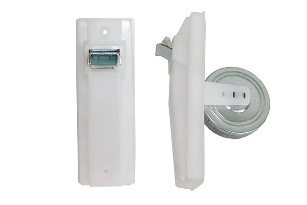 RECOGEDOR PERSIANA PLASTICO EMBUTIR BLANCO 17  464325