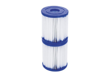 KIT DOS FILTROS BOMBA PISCINA BESTWAY TIPO I  471060