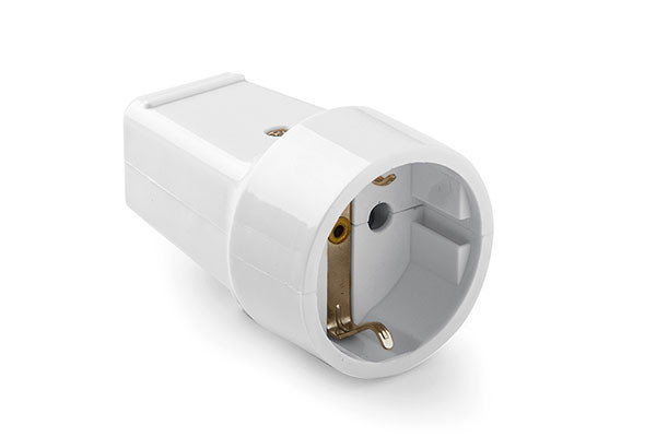 BASE MOVIL TT 16A-250V BLANCO 2101 FAMATEL