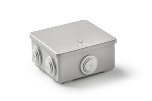 CAJA ESTANCA CON CONOS FAMATEL 100X100X45 3003