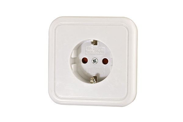 BASE TT EMPOTRAR 16A 250V BLANCA BRIXO EMPOTRAR  800288