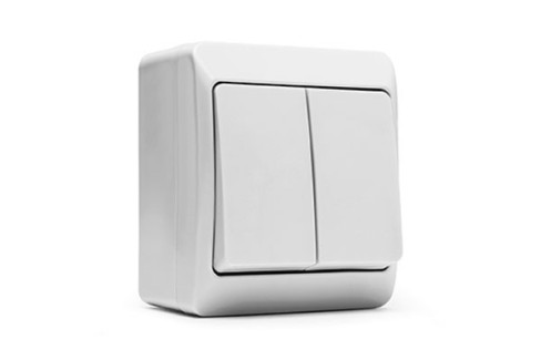 SERIE ESTANCO: DOBLE INTERRUPTOR 10A-250V 5103 FAMATEL