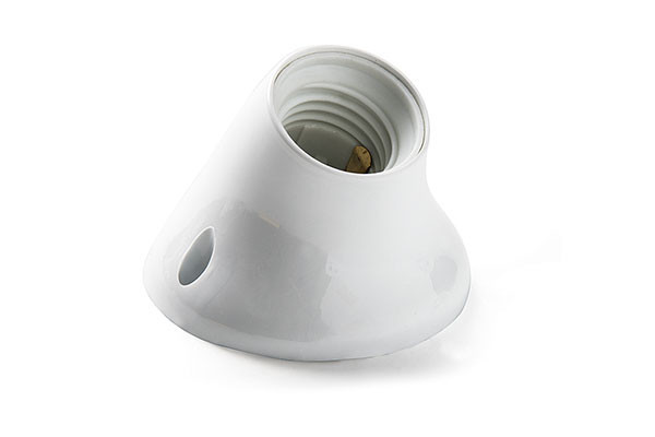 PORTALAMPARAS ZOCALO CURVO E-27 178 FAMATEL