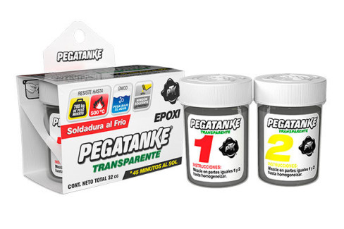 PEGAMENTO EPOXICO 44 GRS. PEGATANKE TRANSPARENTE