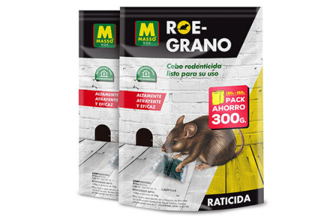 RATICIDA ROE GRANO 150 150 GRS. 231616 MASSO