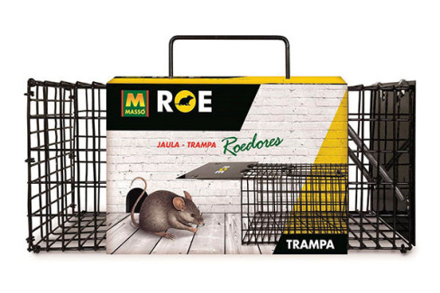 JAULA TRAMPA PARA RATAS Y RATONES 231595 MASSO