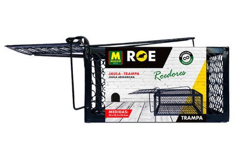 JAULA TRAMPA PARA ROEDORES 20×10,5×10,5 231703 MASSO