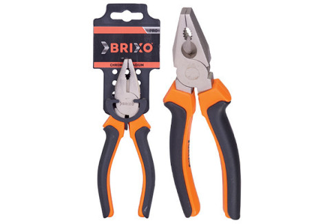 169100 ALICATE UNIVERSAL 150MM BRIXO M/NARANJA 150