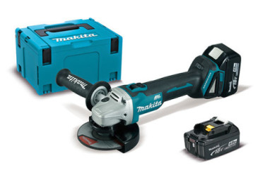 AMOLADORA BL 18V LTX 125MM SAR 4Ah 2 BAT. DGA504RMJ MAKITA