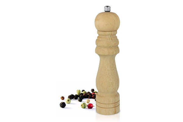MOLINILLO PIMIENTA/SAL MADERA 21 CM  586021