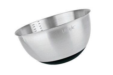 BOL INOXIDABLE BASE ANTIDESLIZANTE Ø22 CMS.  1411