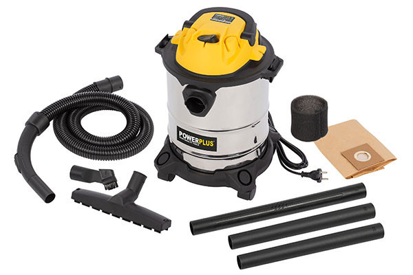 ASPIRADOR SECO/HUMEDO 1000W 15LTS. POWX322 POWER PLUS