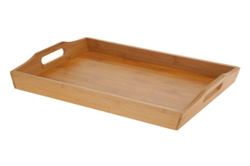 BANDEJA BAMBU SIN PATAS 43X29X5 BAMBU 784 923190