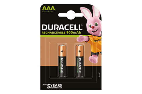 PILA DURACELL RECARGABLE AAA (LR03) 900 MAH B2
