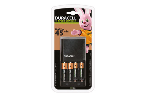 CARGADOR PILAS DURACELL CEF 27 SPEEDY (2 AA 2 AAA)