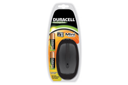 CARGADOR PILAS DURACELL CEF 14 2 PILAS AA  473116