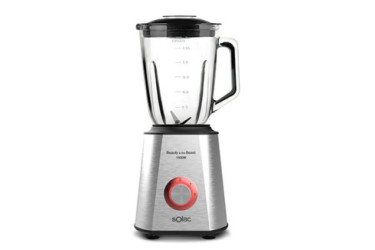 BATIDORA VASO CRISTAL INOX. 1500W BV5728 SOLAC