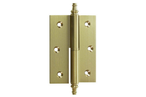 BISAGRA PERNIO LATON C/REMATE BRIXO 100X70 DCHA  800455