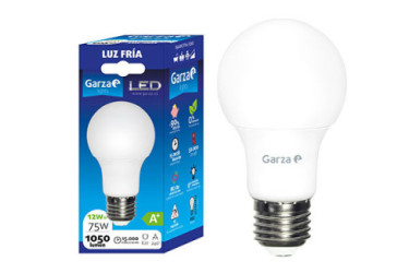 BOMBILLA LED GARZA ESTANDAR E27 6500K 12W