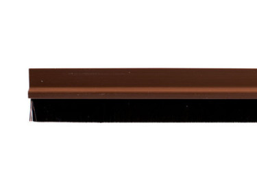BURLETE BAJO PUERTA PVC RIGIDO CEPILLO 1M BRIXO MARRON  801161