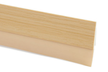 BURLETE GOMA BAJO PTA. 100CM.X15 MM. ADH. B/1 KOP B1002C MADERA CLARA