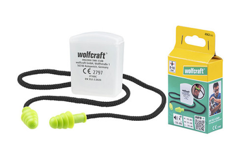 TAPONES OIDO CON CORDON WOLFCRAFT 4962000