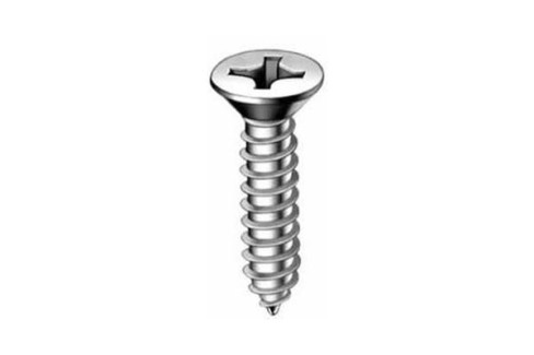 BOX TORN. DIN-7982 R/CH C/PLANA AC/INOX BRIXO 3,5X13 (8 PCS.)  6897