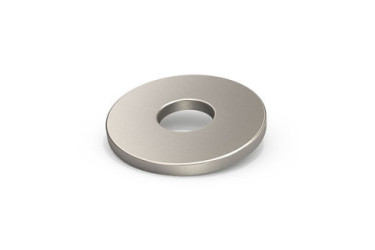 BOX ARANDELA DIN-9021 PLANA ANCHA ZINC. BRIXO 8 MM. (10 PCS.)  3315