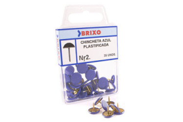 BOX CHINCHETA Nº2 PLASTIFICADA BRIXO (35 PCS.) AZUL  9782
