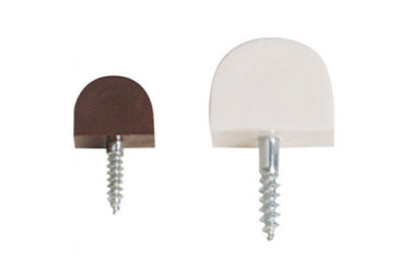 BOX SOPORTE VITRINA 22X8 PEQUEÑO (6 PCS.) BRIXO MARRON  2530