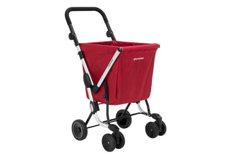 CARRO COMPRA WE GO PLAYMARKET ROJO