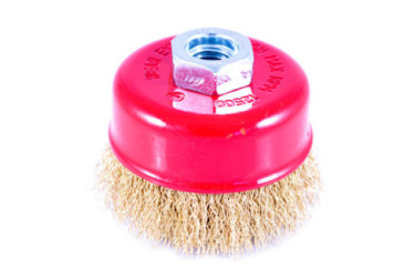 CEPILLO INDUST. PUA ACERO LATONADO TAZA BRIXO 75MM  472156