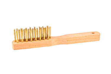 CEPILLO PUA ACERO LIMPIABUJIAS MANGO MADERA BRIXO  472139