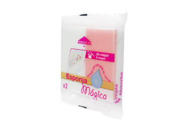 ESPONJA MAGICA 2 UDS. 145017