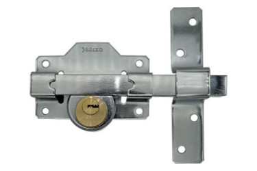 CERROJO SEGURIDAD NIQUEL 170/50MM 5 LL. BRIXO  801414