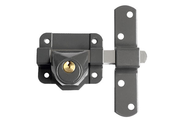 CERROJO PINTADO 135 MM LLAVE INTERIOR BRIXO 301 L-80  800528