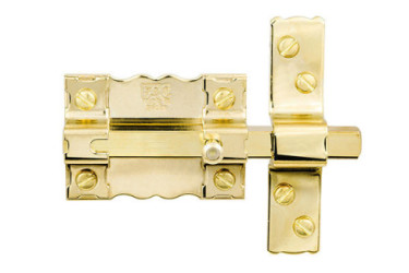 CERROJO FAC 300-P/87 DORADO