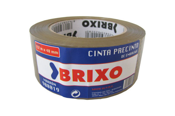 PRECINTO PACK MARRON BRIXO 66X48 MM  376429