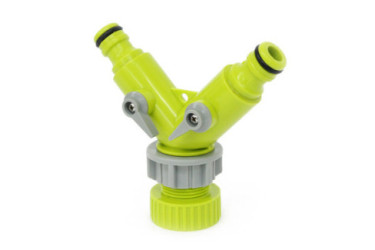 DERIVACION EN Y 3/4 PLASTICO 3 BOCAS C/CIERRE BRIXO VERDE 3/4  471335