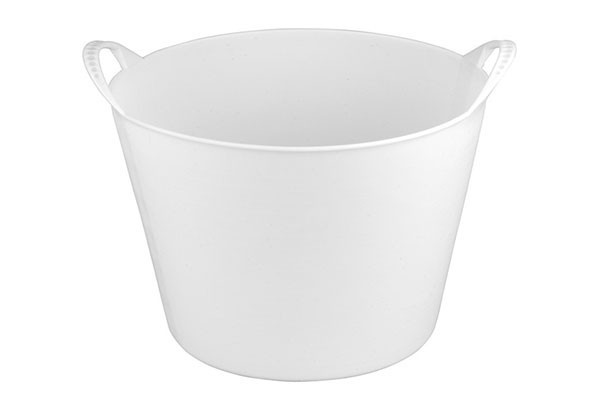 CAPAZO NARANJERO BLANCO FLEXIBLE 14 LTS