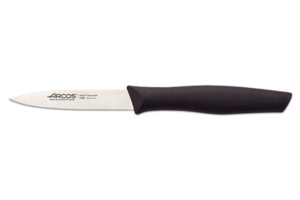 SERIE ARCOS: CUCHILLO PATATERO 85MM 180500-188500 M/NEGRO ARCOS